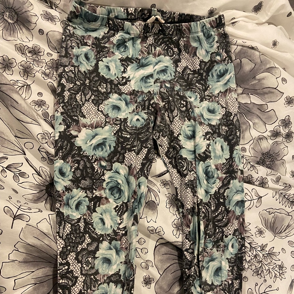 Rose leggings